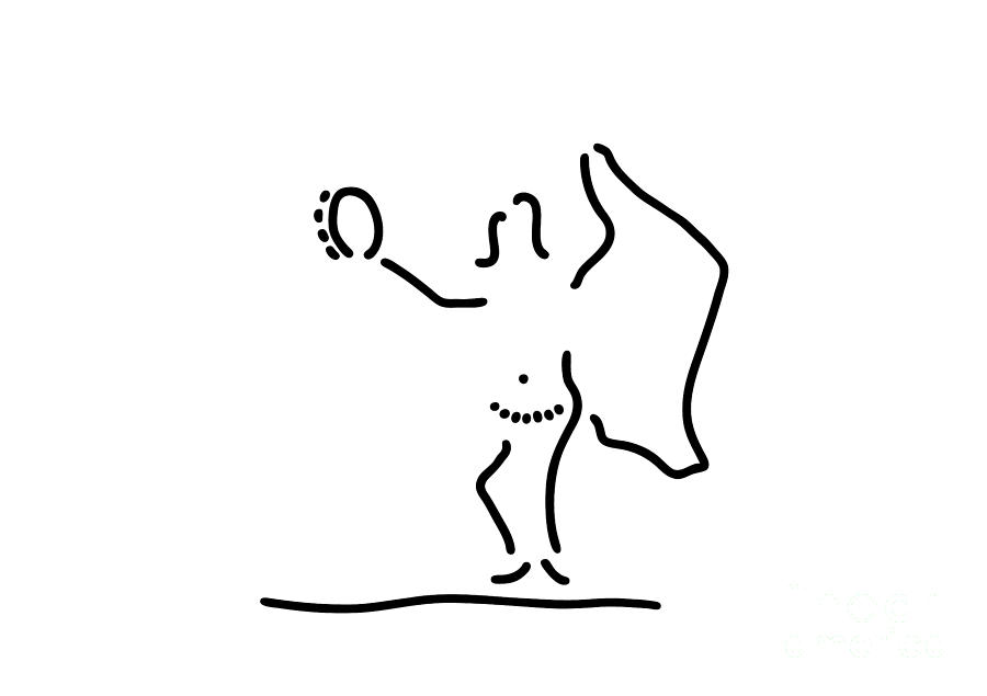 900x635 Belly Dance Dancer East Drawing