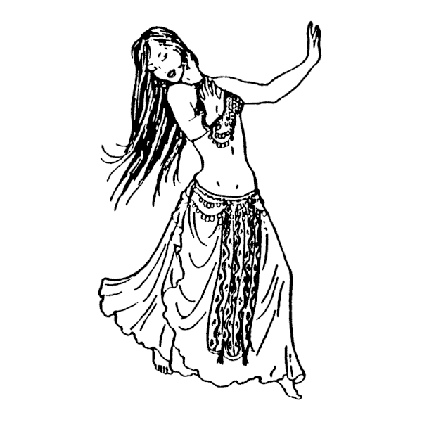 600x600 Belly Dancer