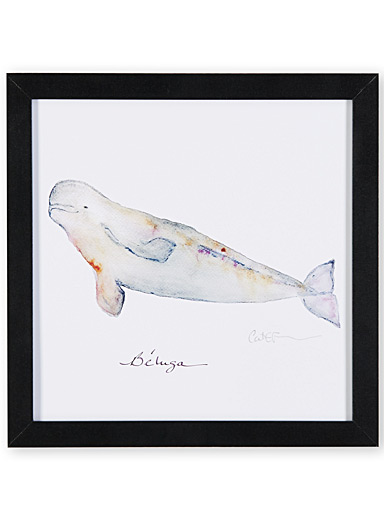384x520 Beluga Whale Art Print X Basse Online Only