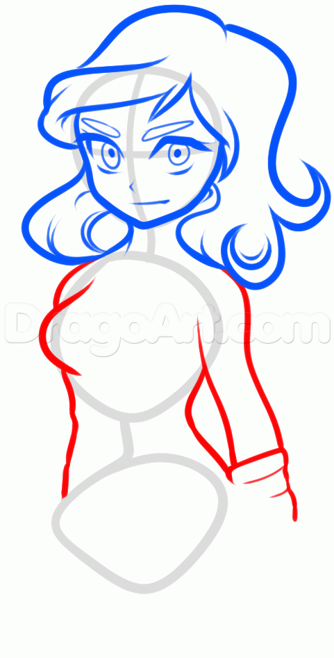 481x947 Draw Girl Ben Step