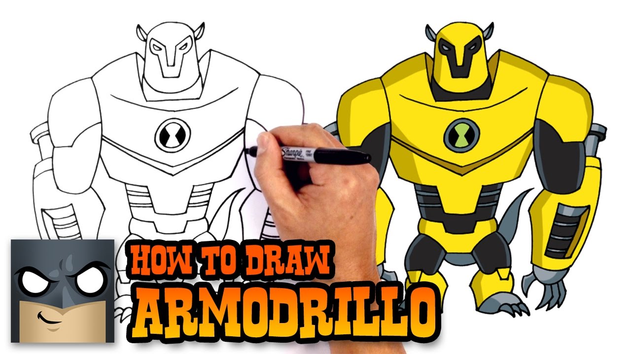 1280x720 How To Draw Ben Armodrillo