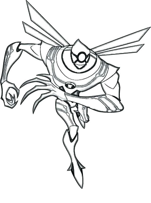 640x860 Ben Ten Colouring Pages Games Coloring Pages Printable Drawing