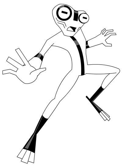 400x547 How To Draw Grey Matter From Ben With Easy Step