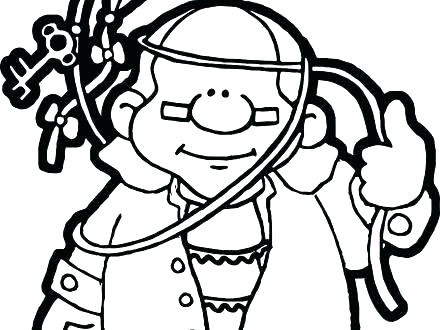 440x330 Coloring Pages Smiling