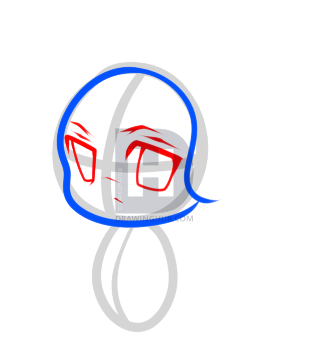 624x720 How To Draw Chibi Benjamin Franklin, Step