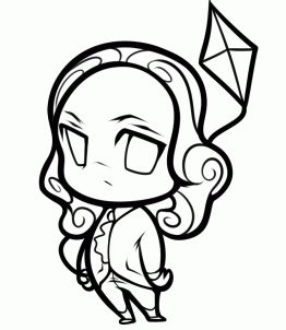 262x302 How To Draw Chibi Benjamin Franklin
