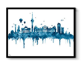340x270 berlin drawing etsy