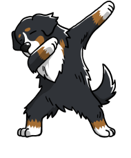 190x228 Funny Bernese Mountain Dog Dabbing Toddler Premium T Shirt