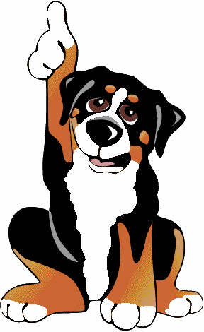 288x470 Bernese Mountain Dog Clipart Cartoon