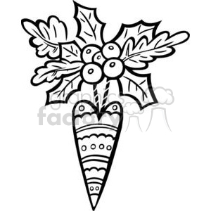 300x300 Christmas Berries Clipart Royalty Free Clipart