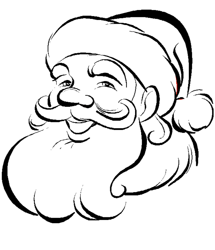 857x1000 Free Father Christmas Drawings Download Clip Art Best Of Santa