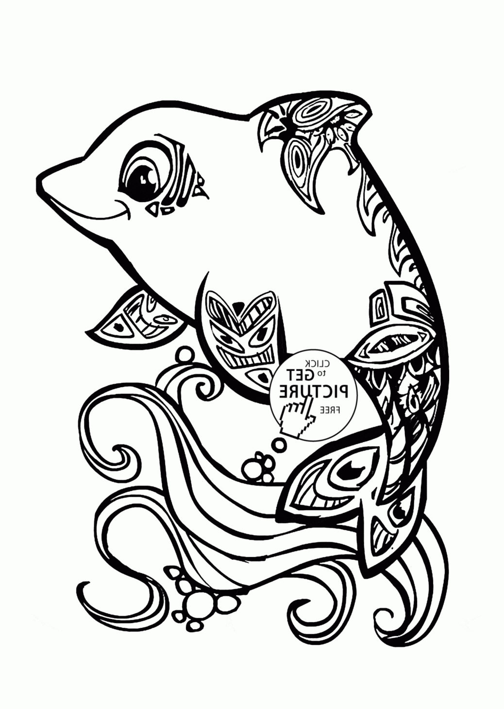 1038x1459 Beautiful Coloring Pages Kids Animals Drawing For Books Book