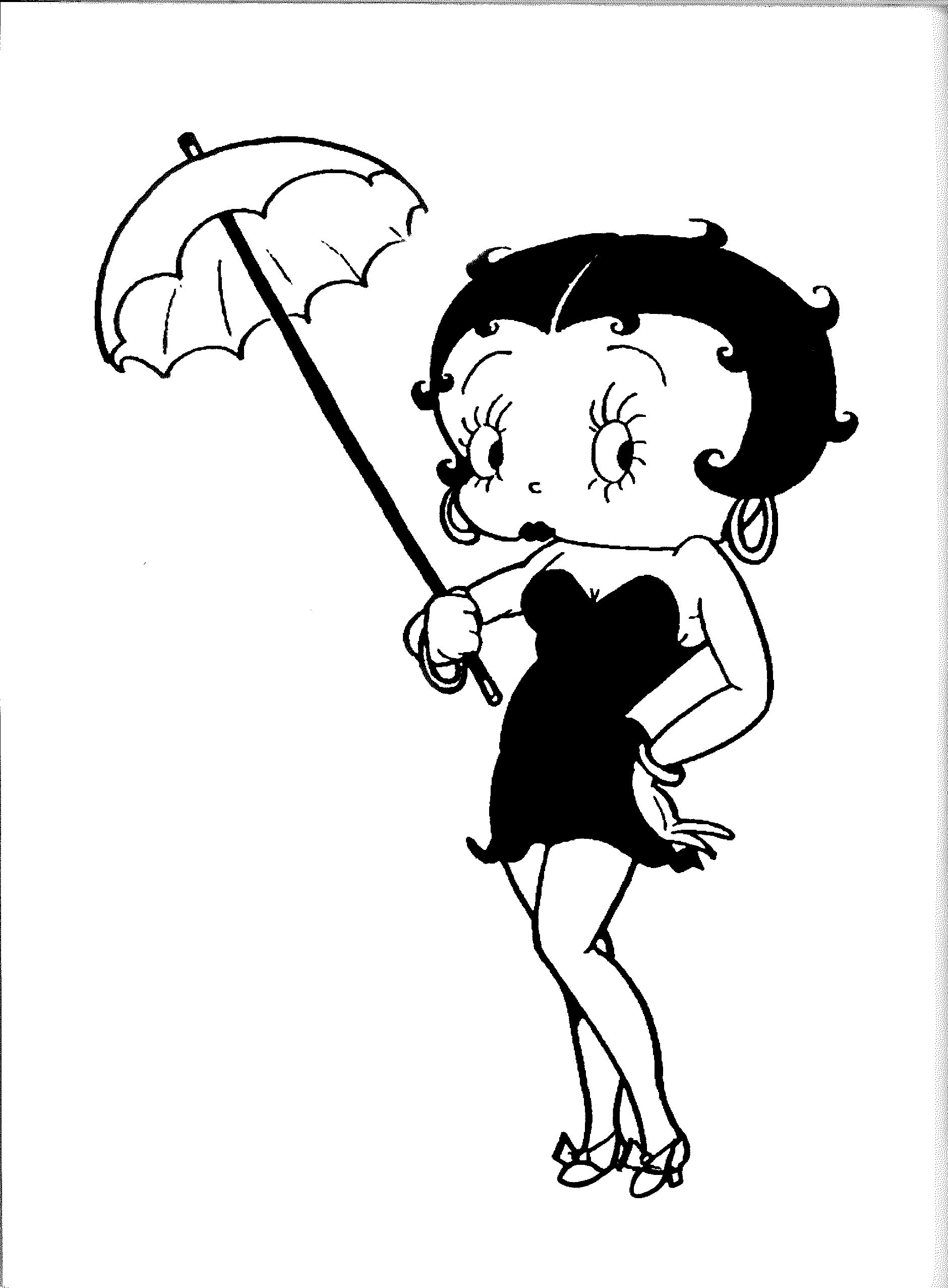 Betty Boop Drawings