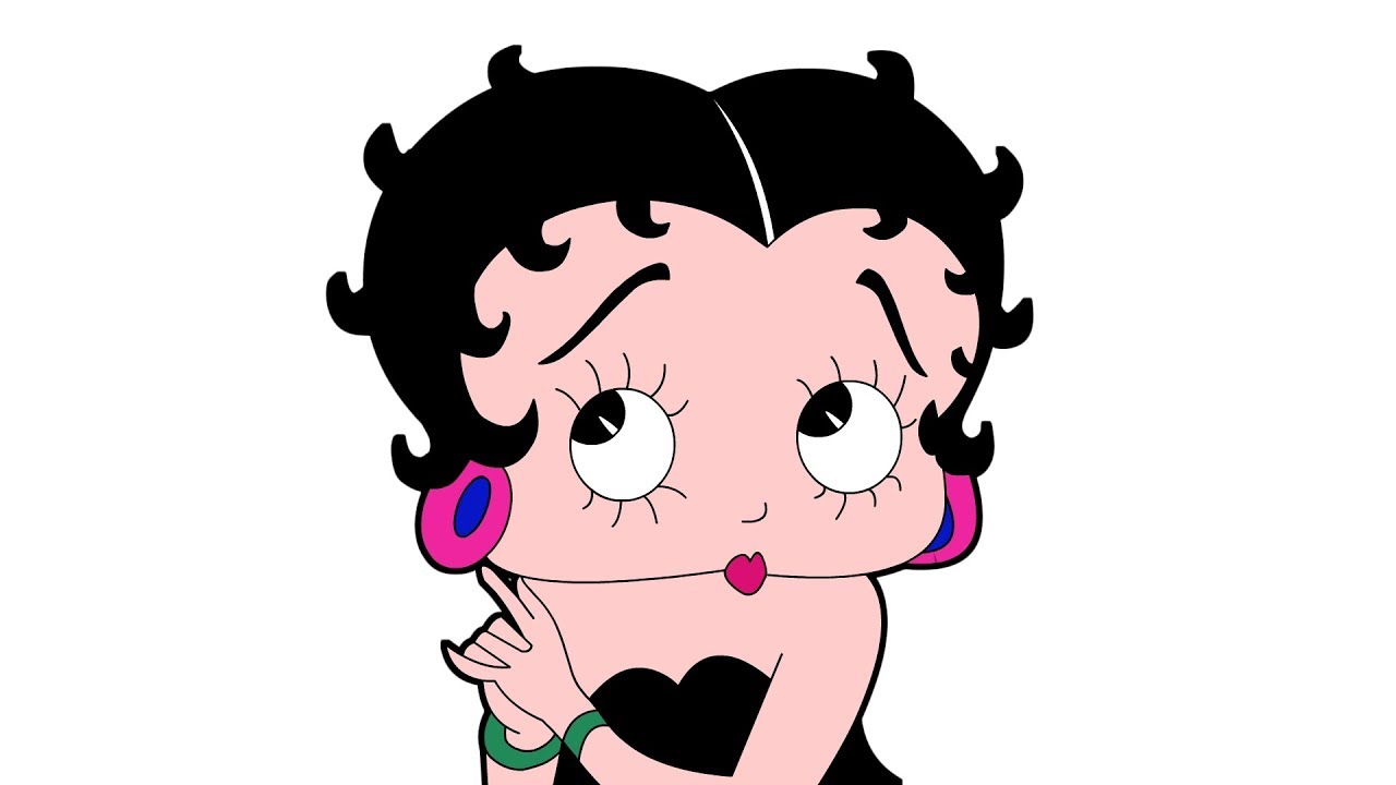 1280x720 How To Draw Betty Boop Animation Cartoon For Children
