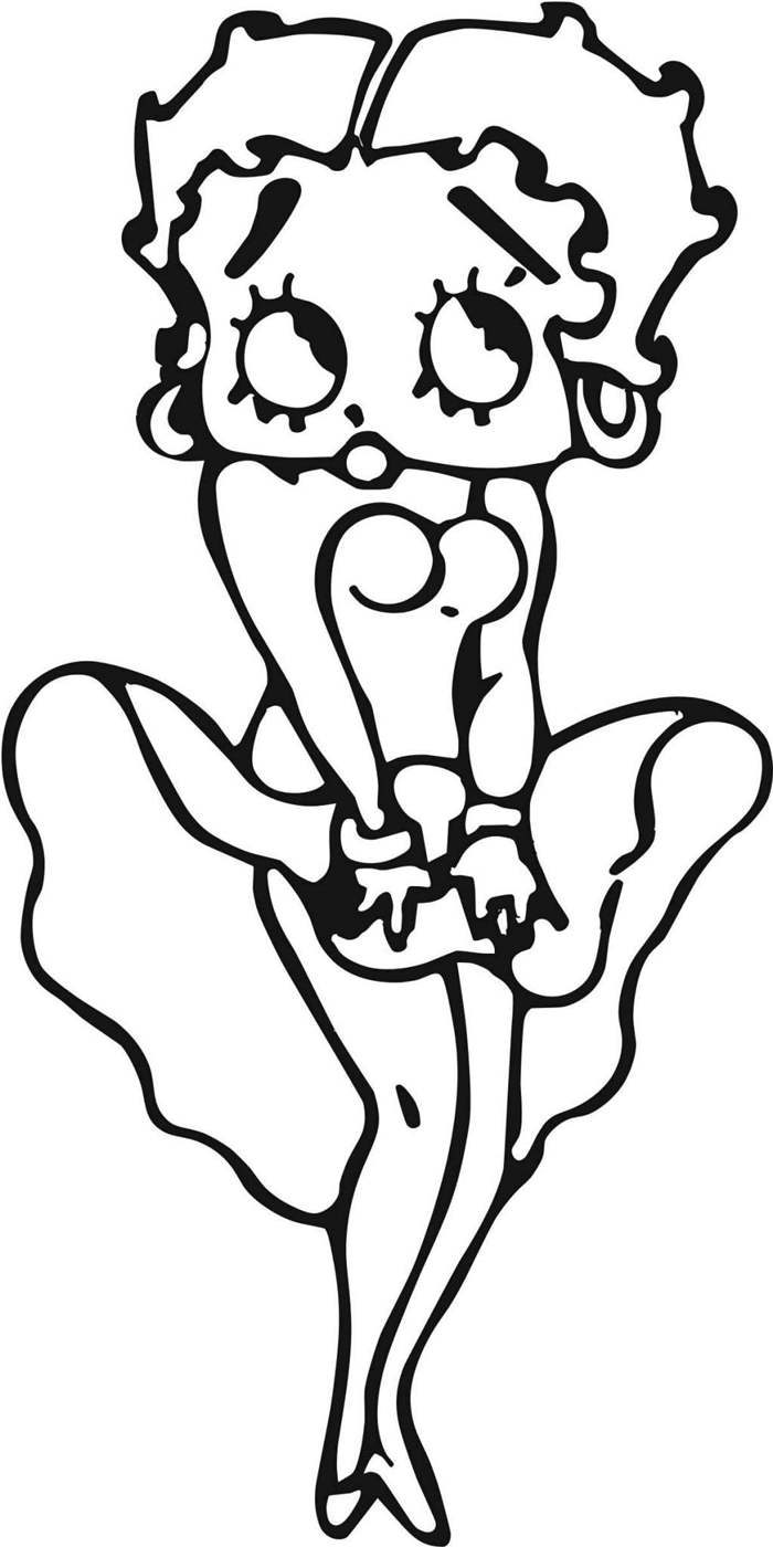 Betty Boop Drawings | Free download on ClipArtMag