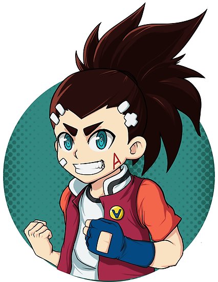 426x550 aiga akaba from beyblade burst turbosuper z posters