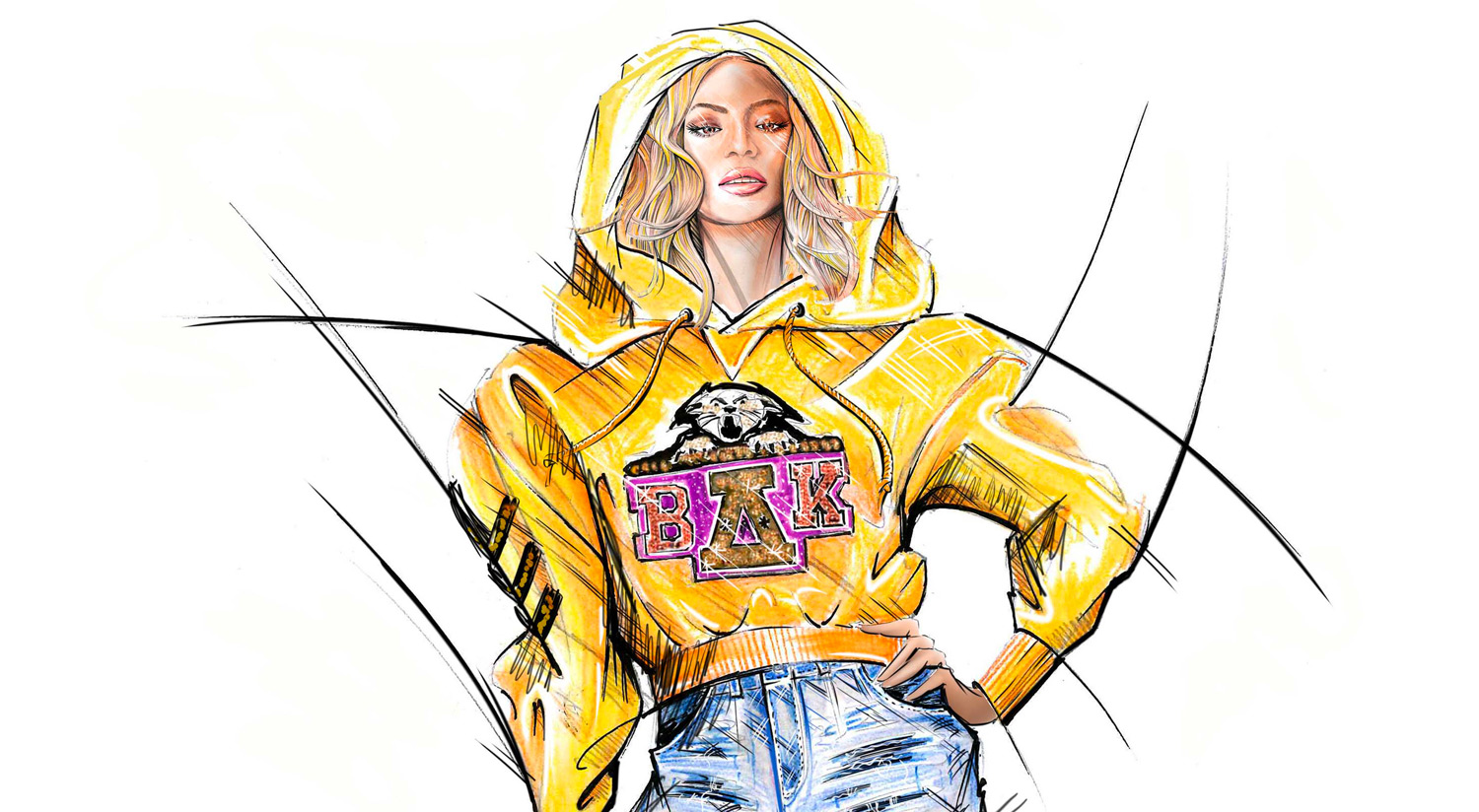 1500x824 balmain reveals sketches for beyonce's coachella costumes