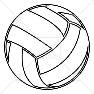 400x400 Bible Vector Elegant Drawing Vectors Fresh Volleyball Outline