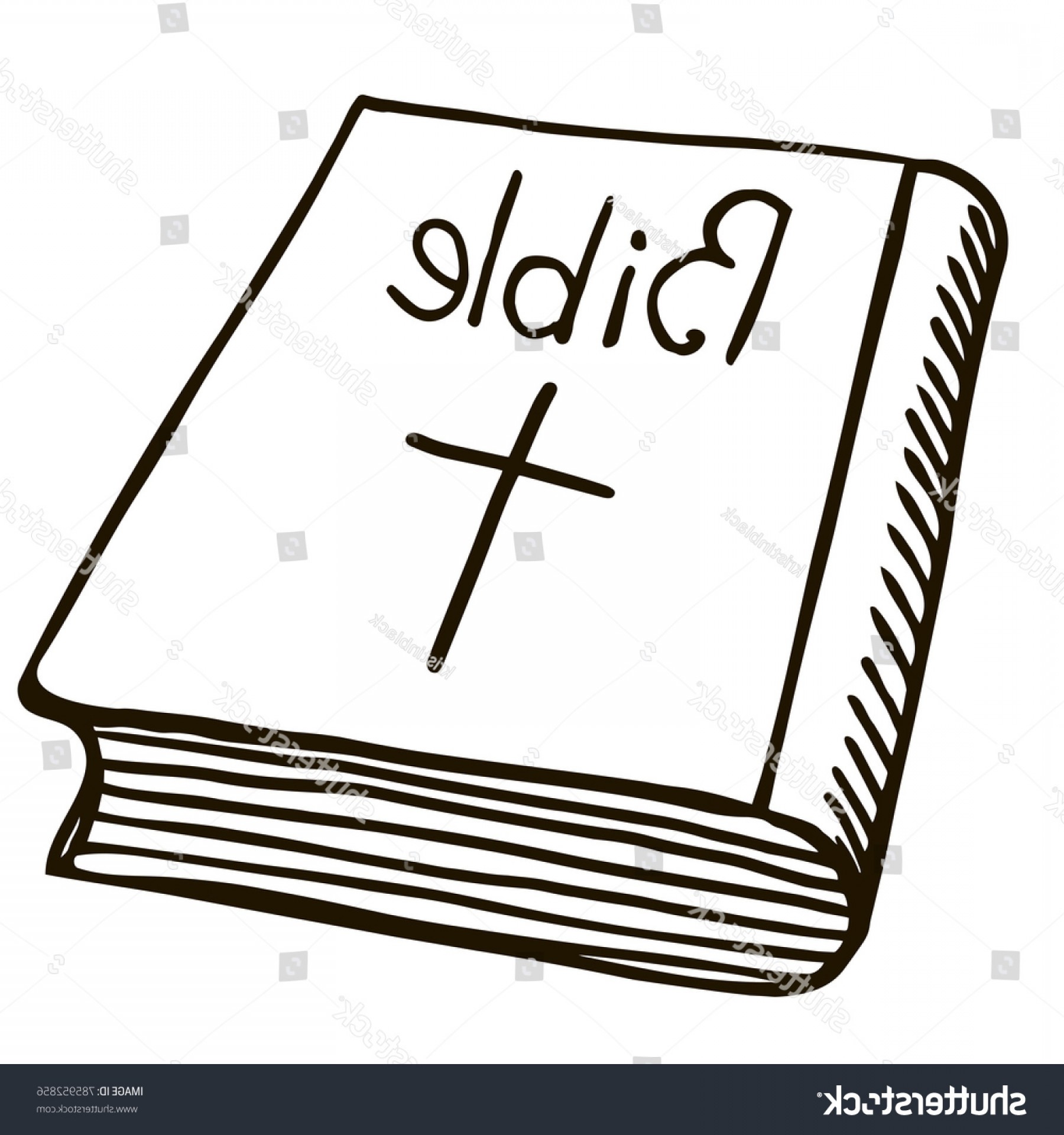 1800x1920 Bible Drawing Vector Illustration Sketch Shopatcloth