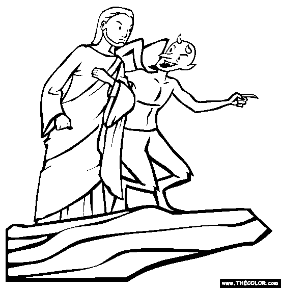 552x565 Bible Stories Online Coloring Pages