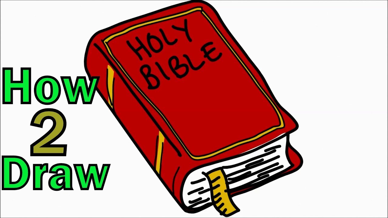 1280x720 How To Draw The Holy Bible Arts For Kids