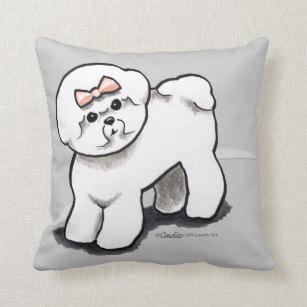 307x307 bichon frise drawing gifts on zazzle