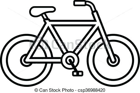 450x301 Bicycle Drawing Robotic Bike Cycle Simple Themindfuljourney