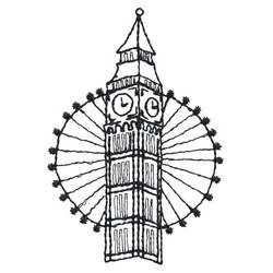 250x250 Big Ben The London Eye