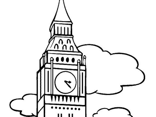 640x480 London Clipart Big Ben