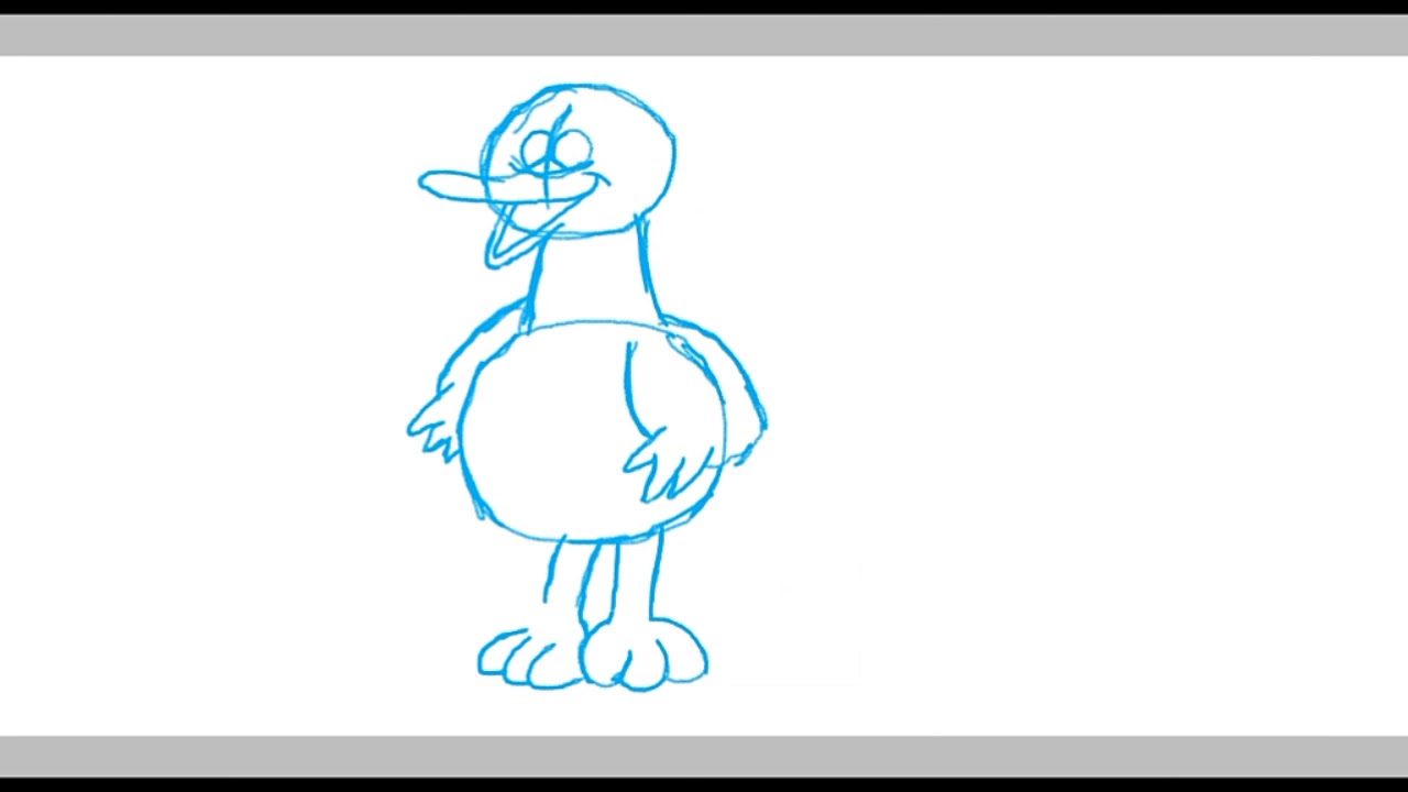 1280x720 How To Draw Big Bird!