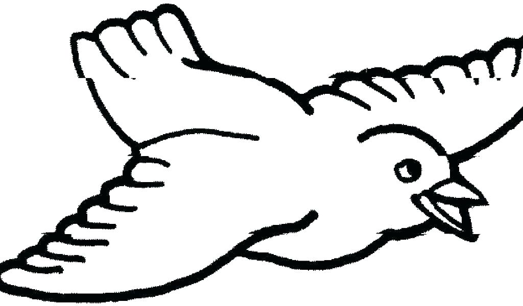 1024x600 Big Bird Coloring