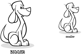 336x224 Perspective Drawing For Beginners Bigger And Smaller