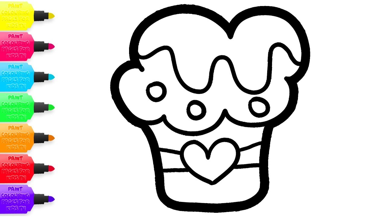 1280x720 Supcakes Large Coloring And Big Drawing