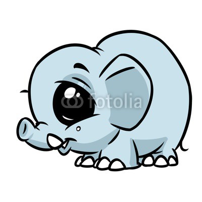 400x400 Elephant, Cartoon, Illustration, Isolated, Image, Animal