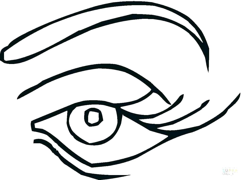 1024x765 Eyes Coloring Pages