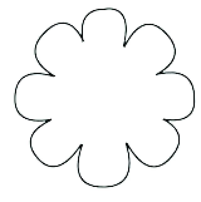 Big Flower Drawing | Free download on ClipArtMag