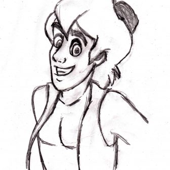 336x336 Cartoon Characters Beginning With G Big Head R Caracters Painting