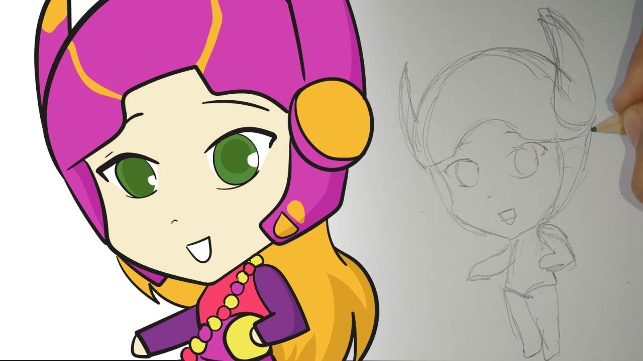 1280x720 Dibujar A Honey Lemon Chibi