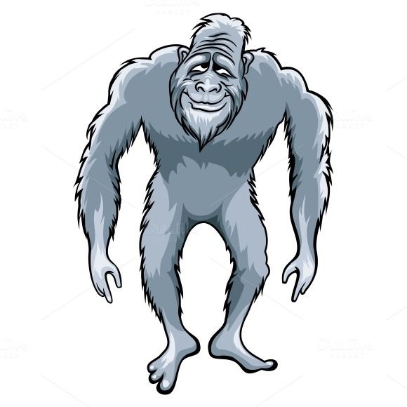 580x580 Check Out Bigfoot Illustration