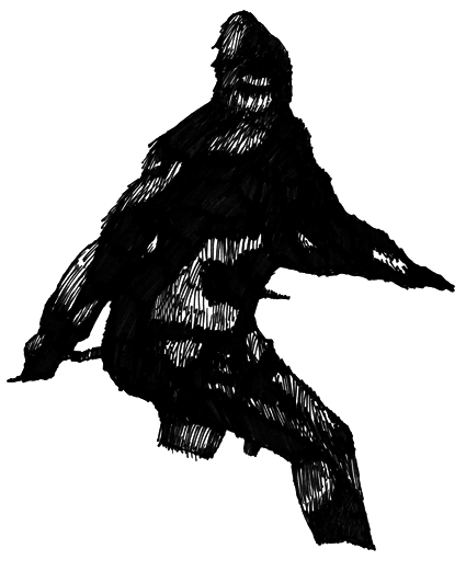 425x521 From The Sketchpad We Found Bigfoot