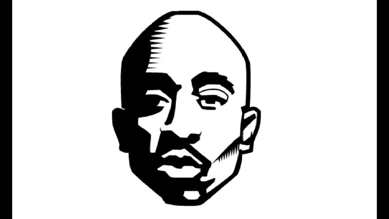 1280x720 How To Draw A Tupac Shakur