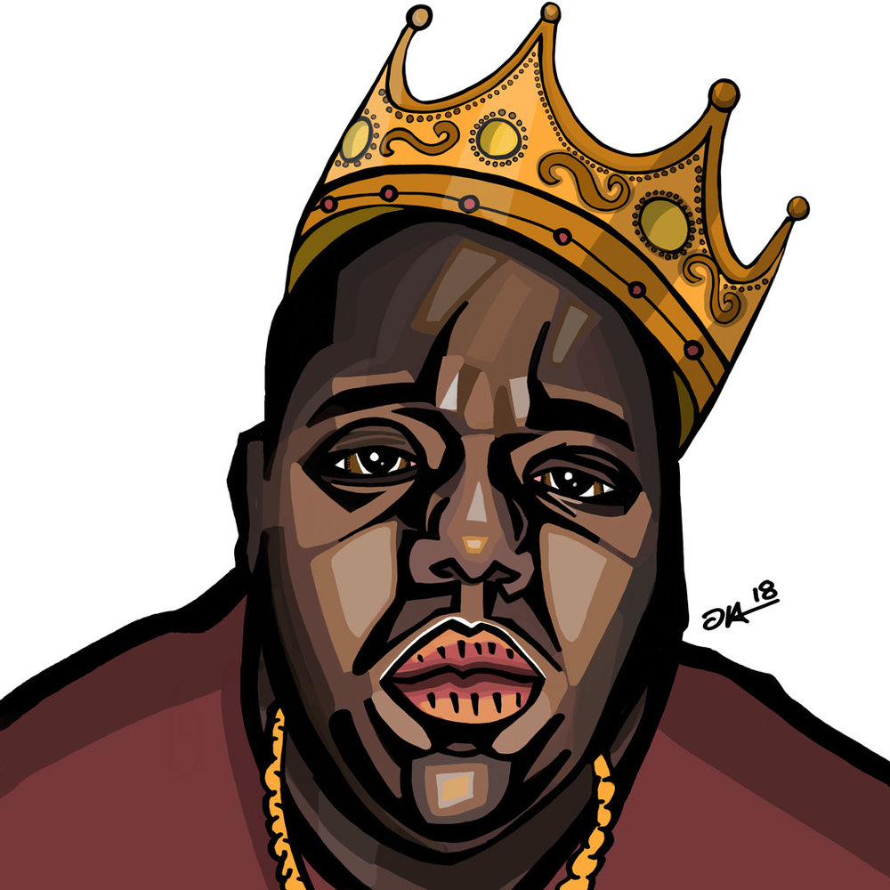 Biggie Smalls Drawing | Free download on ClipArtMag