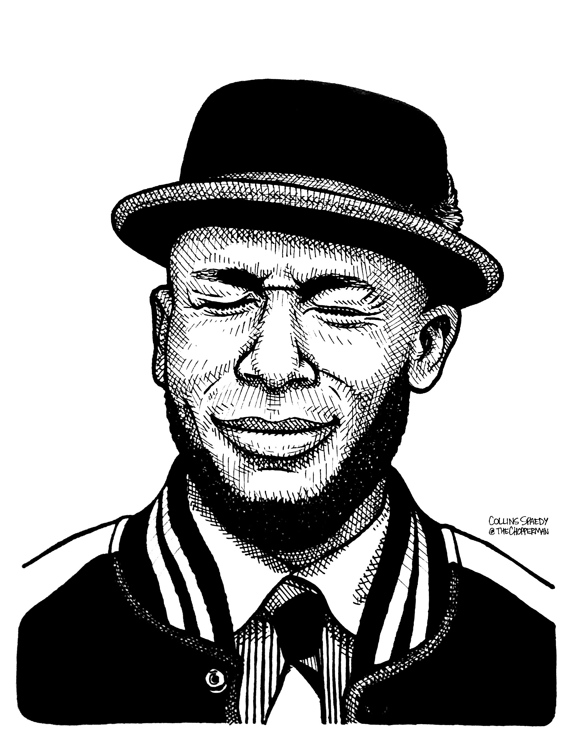 1992x2584 Sharpie Drawing Of Yasiin Bey