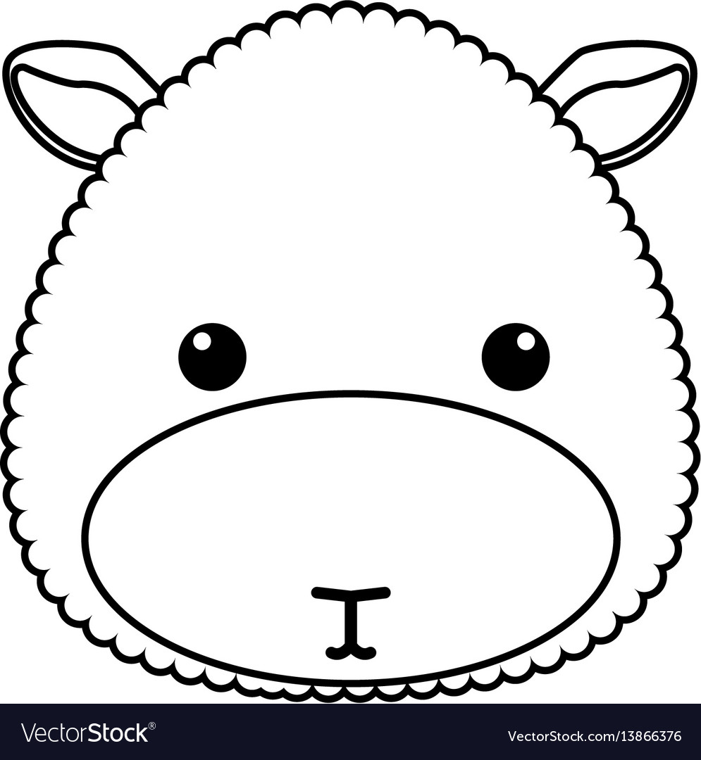995x1080 Huge Collection Of 'sheep Face Drawing' Download More Than