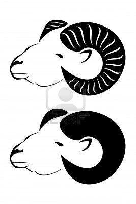 267x400 Stock Vector Crafty Things Big Horn Sheep, Ram Horns, Sheep