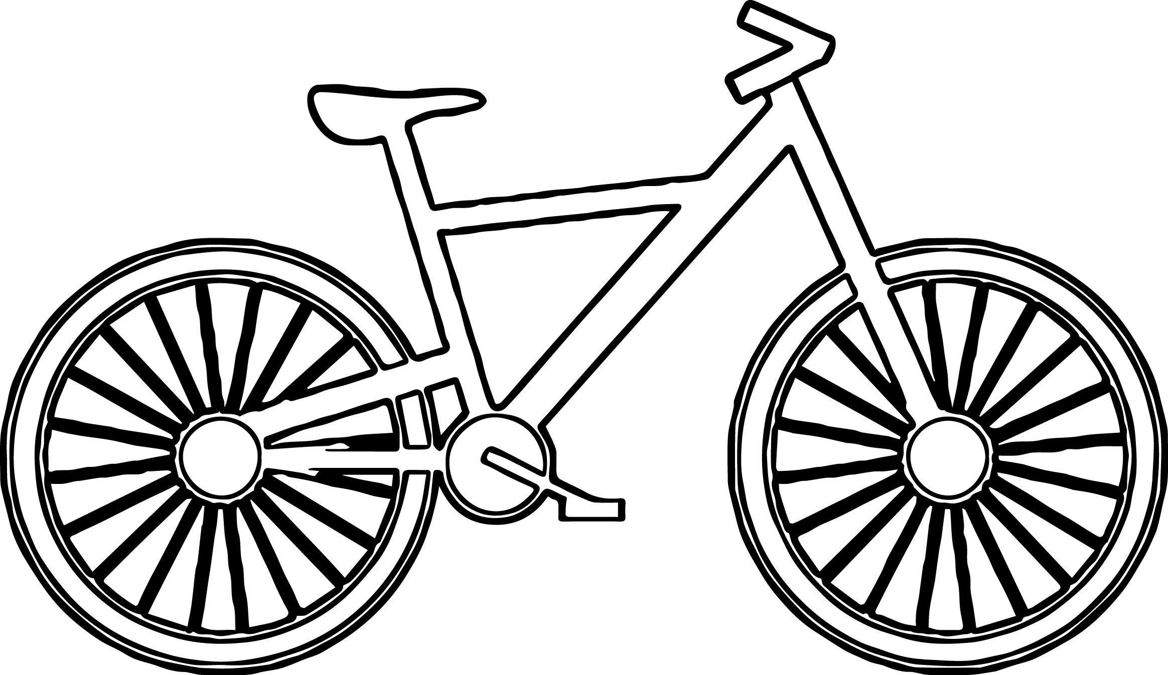 Bike Cartoon Drawing Free download on ClipArtMag