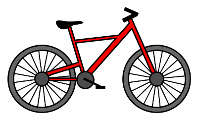 400x250 Drawing A Cartoon Bicycle Kids How To Draw Bicycle Drawing
