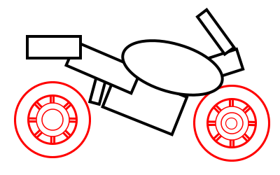 400x250 Drawing A Cartoon Motorcycle