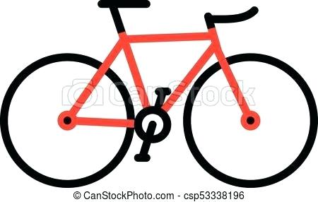 450x286 Bike Drawing Simple Red Bicycle Simple Motorcycle Drawing Step