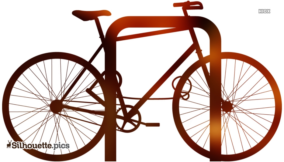 934x534 Bike Rack Silhouette Drawing Silhouette Pics